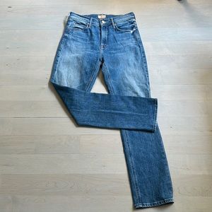 MOTHER jeans mid rise dazzler ankle